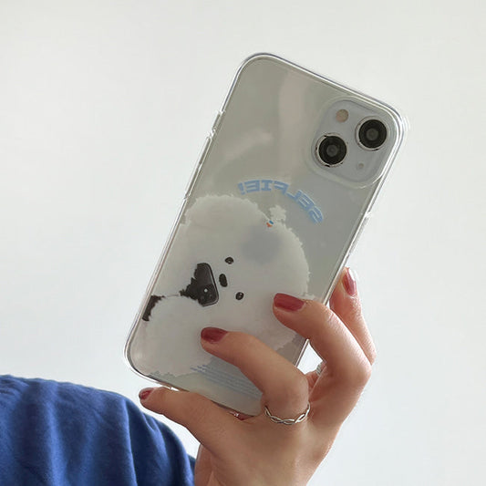 ｜THENINEMALL｜ Ppokku Big Flash Clear Phone Case (3 types)