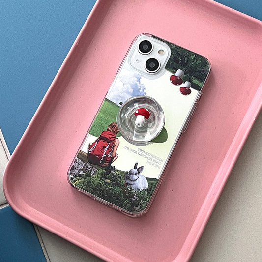 ｜Mademoment｜ Get Better Design Glossy Mirror Phone Case