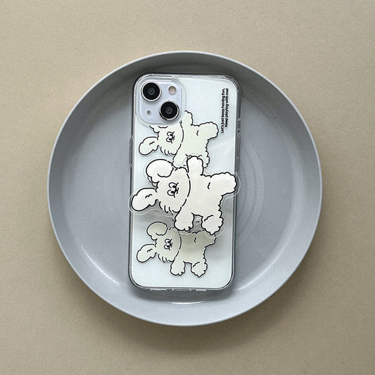 ｜Mademoment｜ Butty Play Design Clear Phone Case (4 Types)