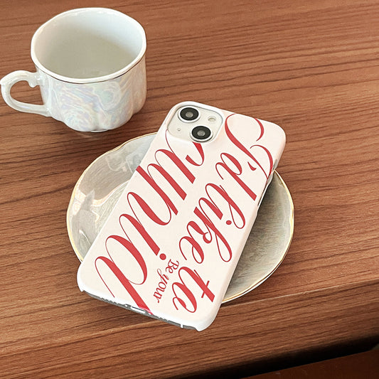 ｜Mademoment｜ Your Cupid Lettering Design Phone Case