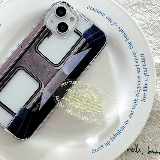 ｜Mademoment｜ Travel Mood Design Clear Phone Case (3 Types)