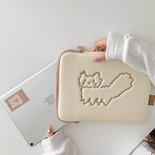 ｜HOOKKA HOOKKA STUDIO｜ Meoww Laptop Case/ Ipad Pouch