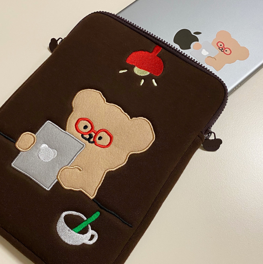 ｜TETEUM｜ CHOCO I-PAD POUCH