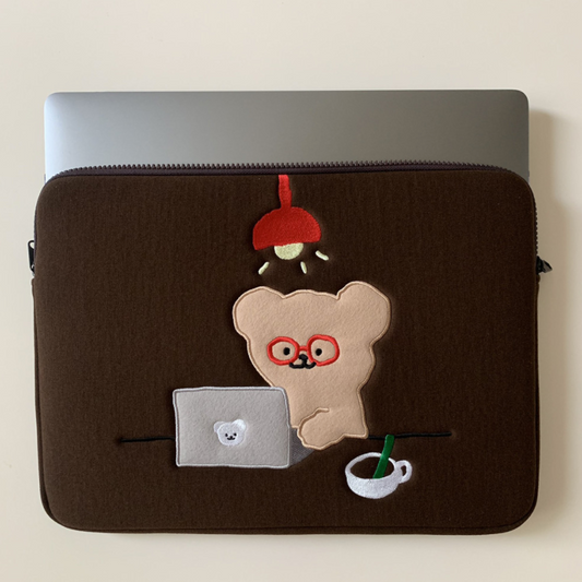 ｜TETEUM｜ CHOCO LAPTOP POUCH