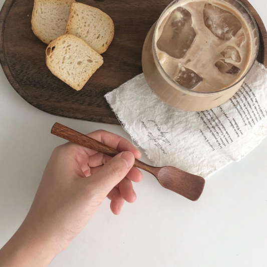 ｜Bracket Table｜ Wood Ice-cream Teaspoon