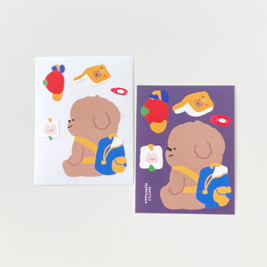 ｜moominzy｜ School Removable Sticker