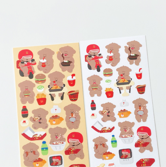 ｜moominzy｜ Fast Food Sticker