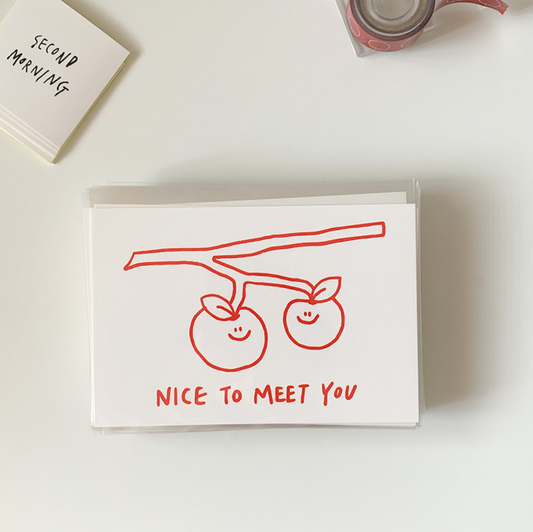 ｜second morning｜ Nice to Meet You Postcard