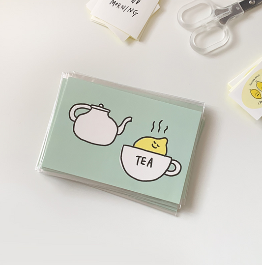 ｜second morning｜ Tea Postcard