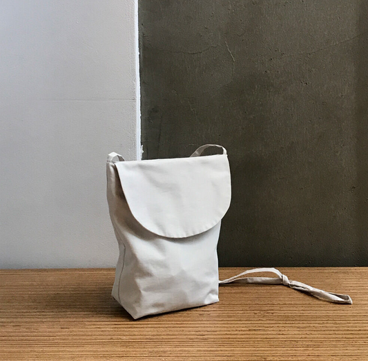 ｜mucu and ebony｜ Mini Cross Bag (dove gray)
