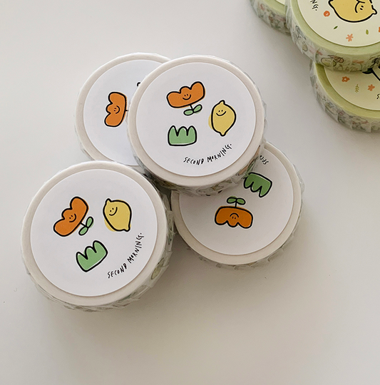 ｜Second Morning｜ Greenery Masking Tape