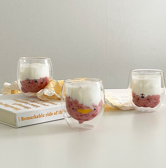 ｜som-kist｜ Double Glass Cup 250ml