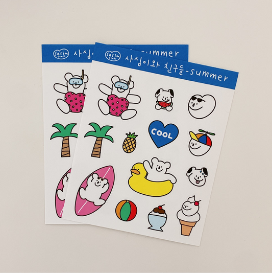 ｜Sasim Goods｜ Summer Sticker