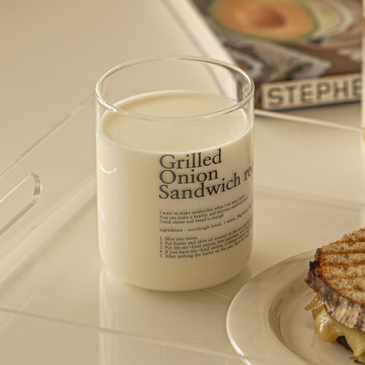 ｜momur｜ Grilled Onion Sandwich Glass 430ml