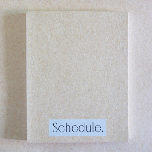 ｜Malgrecela｜ 'Schedule' Diary