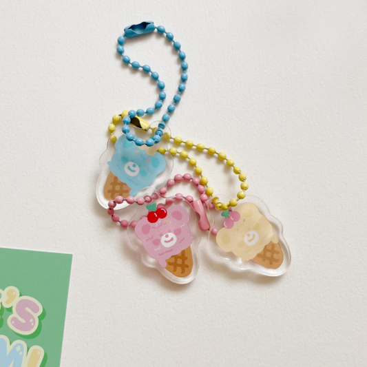 ｜malling booth｜ BEBE Ice-cream Keyring