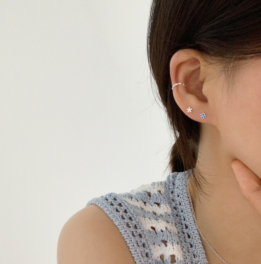 ｜DUNGEUREON｜ Aroha Silver Earrings