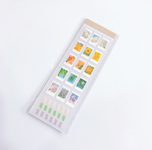 ｜mingkit｜ Flower Instant Photo Sticker