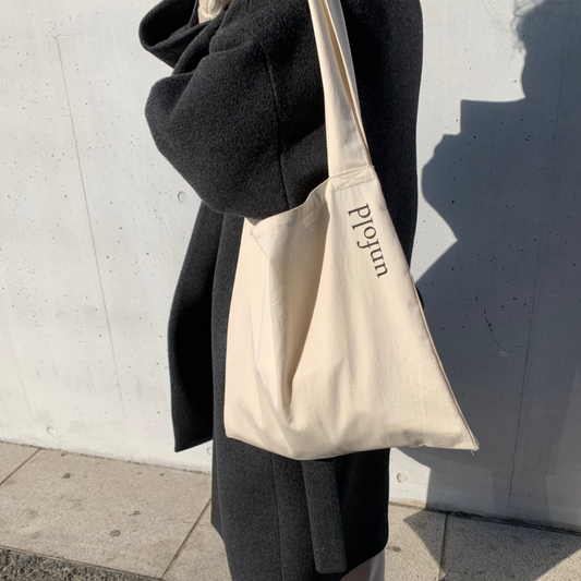 ｜unfold｜ unfold Logo Bag (Ivory)
