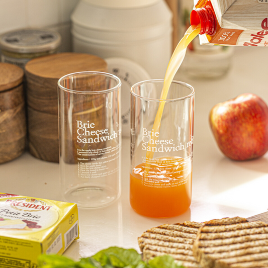 ｜momur｜ Brie Cheese Sandwich Glass 340ml
