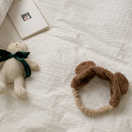 ｜Juuneedu｜ Mandy Bear Washing Hair Band