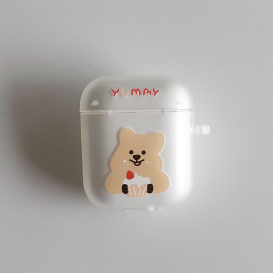 ｜YOUNG FOREST｜ Cupcake/ Notebook Quokka Airpods Case