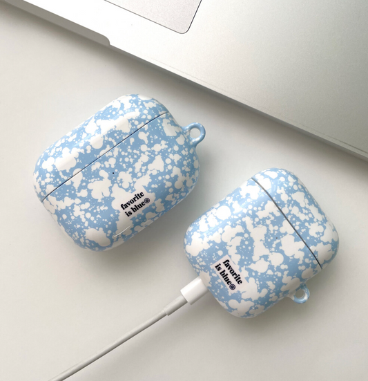 ｜midmaly｜ Blue Bubble Airpods Case