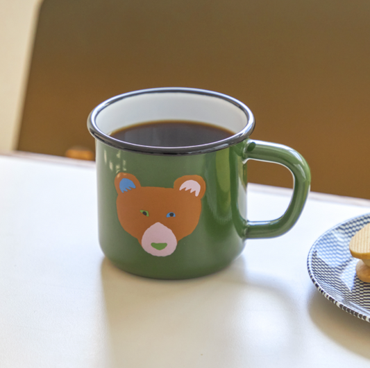 ｜WARMGREYTAIL｜ BROWN BEAR MUG CUP 350ml