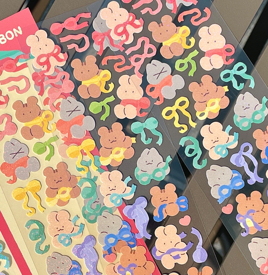 ｜YOON GOO｜ Ribbon Sticker