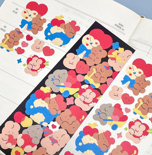 ｜YOON GOO｜ Heart Heart Sticker