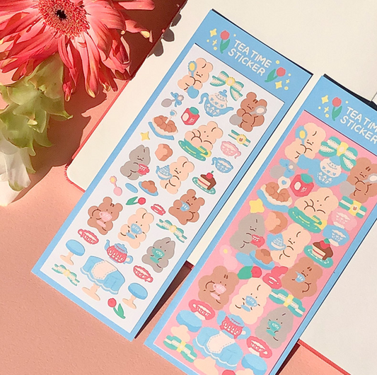 ｜YOON GOO｜ Tea Time Sticker