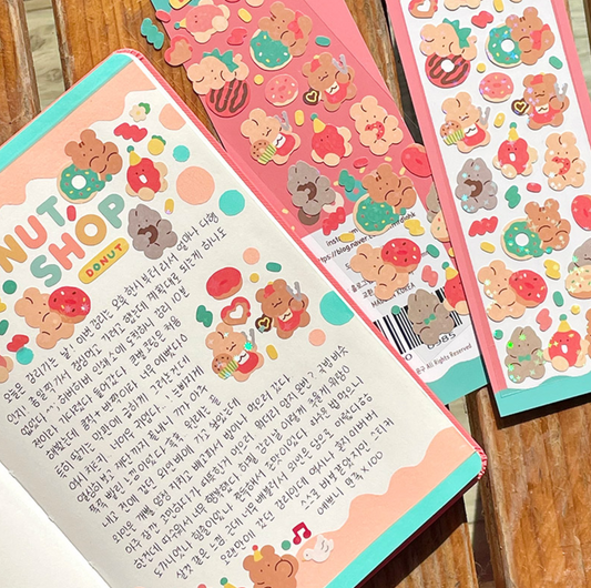 ｜YOON GOO｜ Donut Sticker