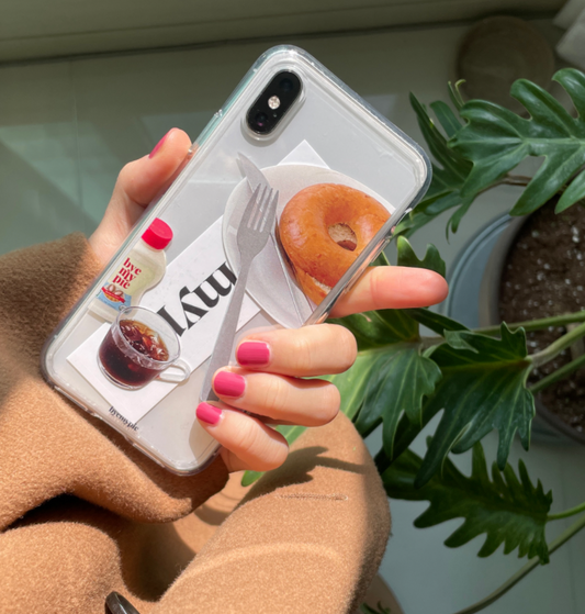 ｜byemypie｜ Bagel Morning Case