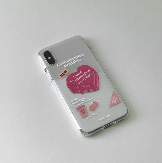 ｜MAZZZZY｜ Cake Poster  Clear Case