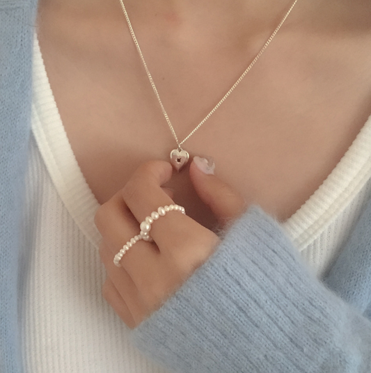 ｜moat｜ Oliva Necklace (Silver925)