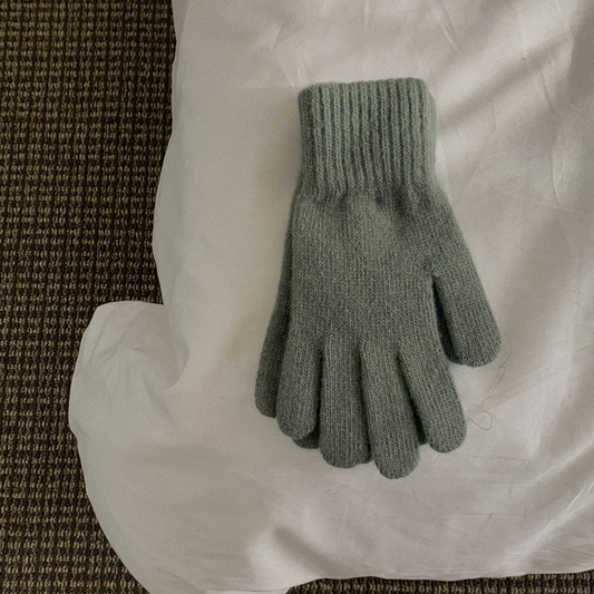 ｜SLOWAND｜ All Day Basic Wool Gloves