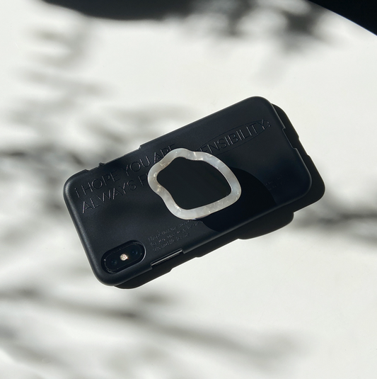｜Notful｜ Hope Black Jelly Case