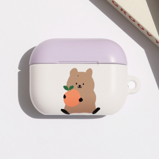 ｜MOMO CASE｜ 318 만다린쿼카 Airpods Case