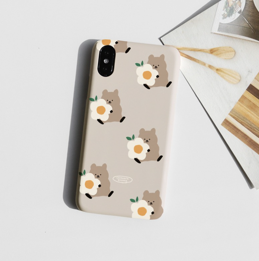 ｜MOMO CASE｜ 317 패턴카모쿼카 Phone Case