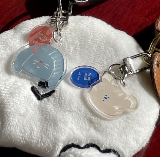 ｜eune mind｜ Logo Friends Keyring