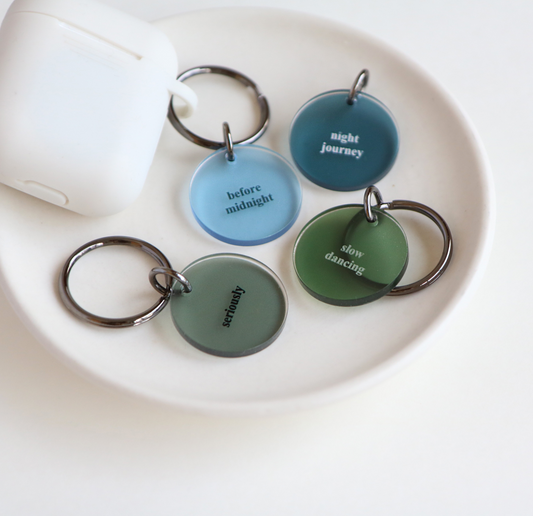 ｜ALLGRAY｜ Keyring (Circle)