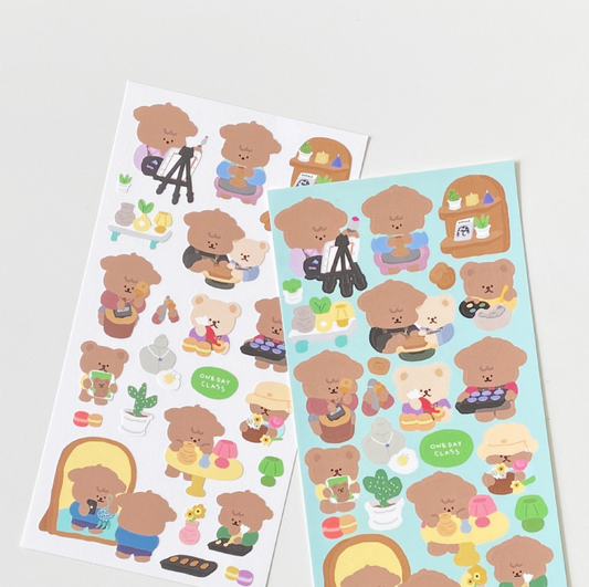 ｜moominzy｜ One Day Class Sticker