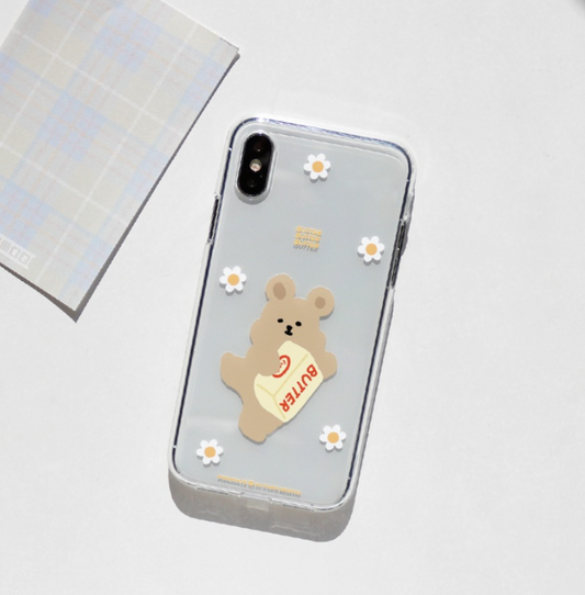 ｜MOMO CASE｜ 400 버터먹쥐 Jelly Case