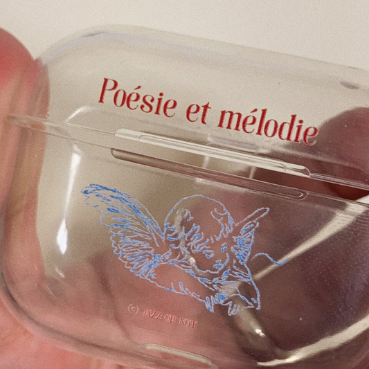 ｜JAZZ OR NOT｜ Poésie et Mélodie Airpods Hard Case