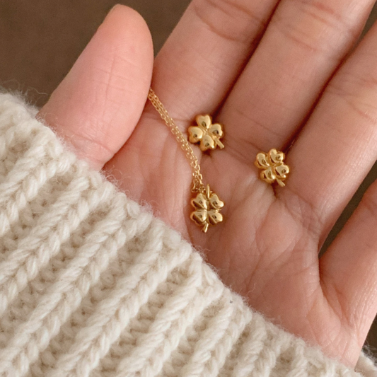 ｜DUNGEUREON｜ Four-leaf Clover Necklace
