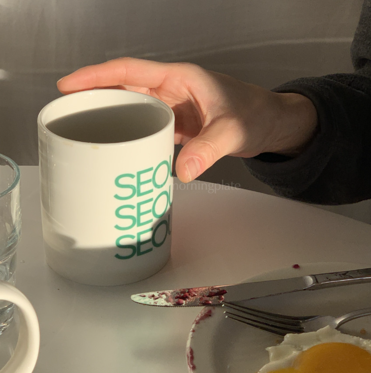 ｜sunday morning plate｜ City mug 11oz - SEOUL