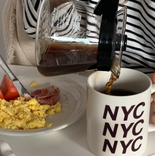 ｜sunday morning plate｜ City mug 11oz - NYC