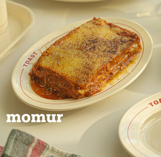 ｜momur｜ TOAST Plate Red (2colour)