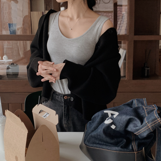 ｜SLOWAND｜ Soft Basic Sleeveless