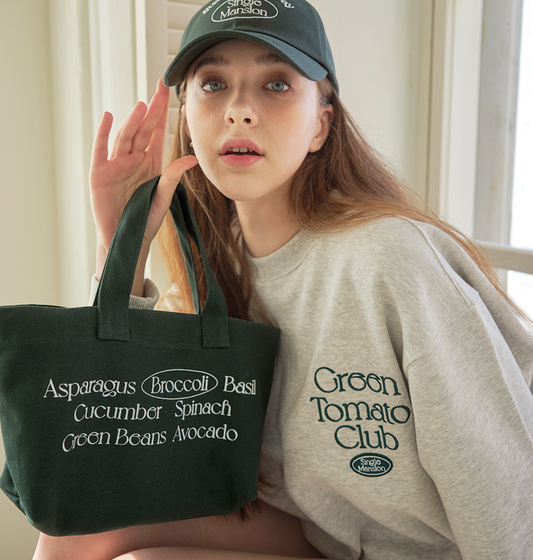 ｜Single Mansion｜ Broccoli Tote Bag (2colours)
